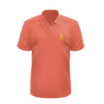 Chess Shirt in Peach