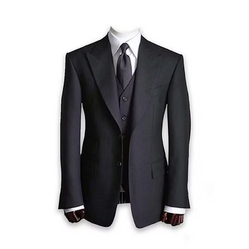 Charcoal Custom Tailored Suit