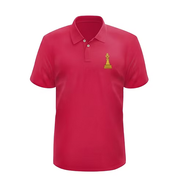 Chess Shirt in Cherry Pink