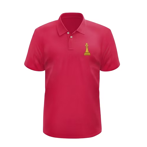 Chess Shirt in Cherry Pink