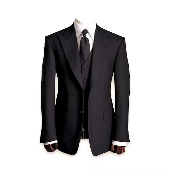 Black Custom Tailored Suit