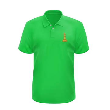 Chess Shirt in Lime