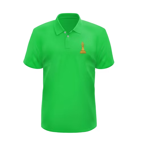 Chess Shirt in Lime