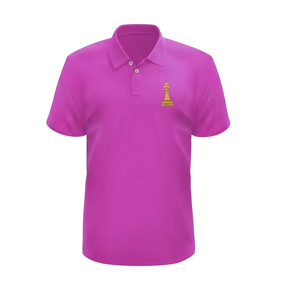 Chess Shirt in Magenta