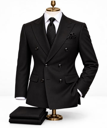 1939 Black Double Breasted Suit
