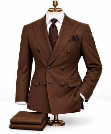 1939 Brown Double Breasted Suit