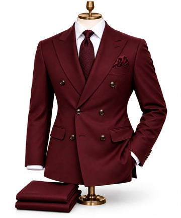 1939 Burgundy Double Breasted Suit